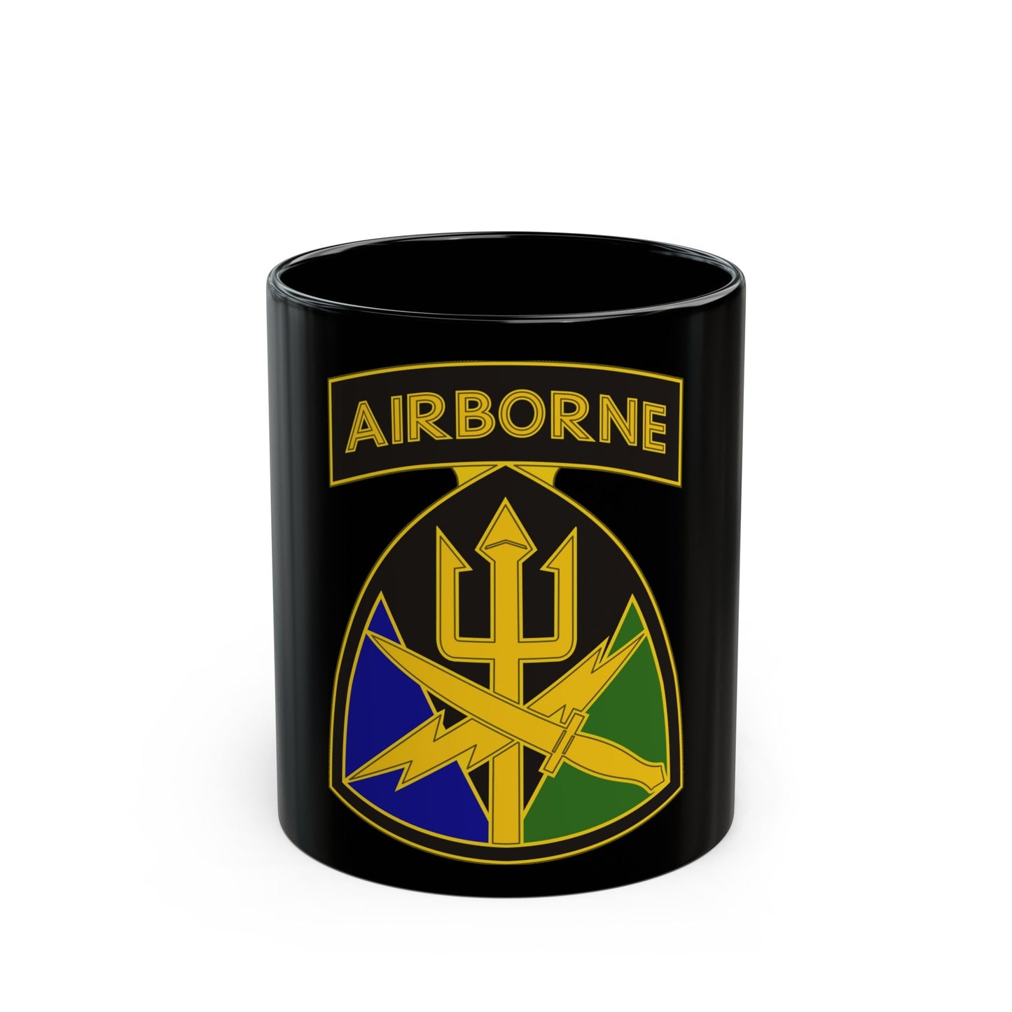 Special Operations Command Joint Forces Command (U.S. Army) Black Coffee Mug-11oz-The Sticker Space