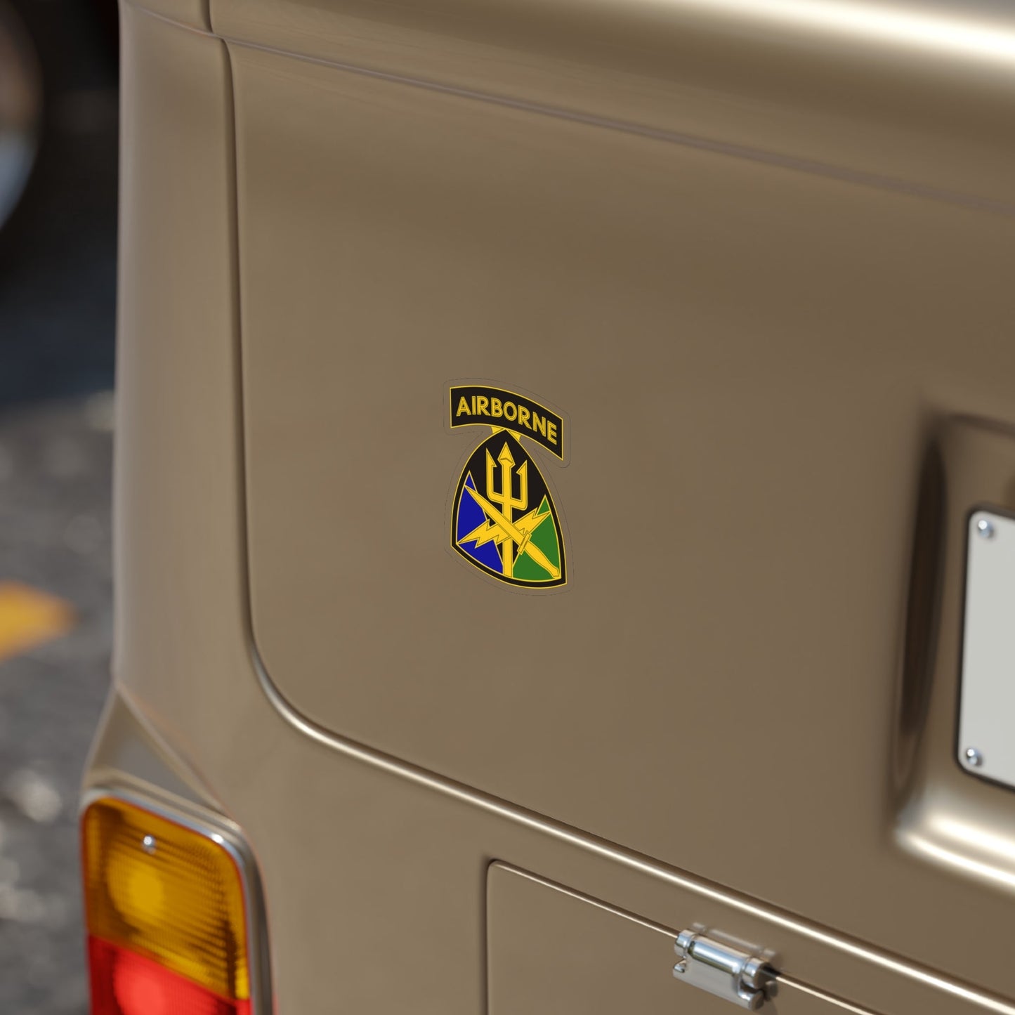 Special Operations Command Joint Forces Command (U.S. Army) Transparent STICKER Die-Cut Vinyl Decal-The Sticker Space