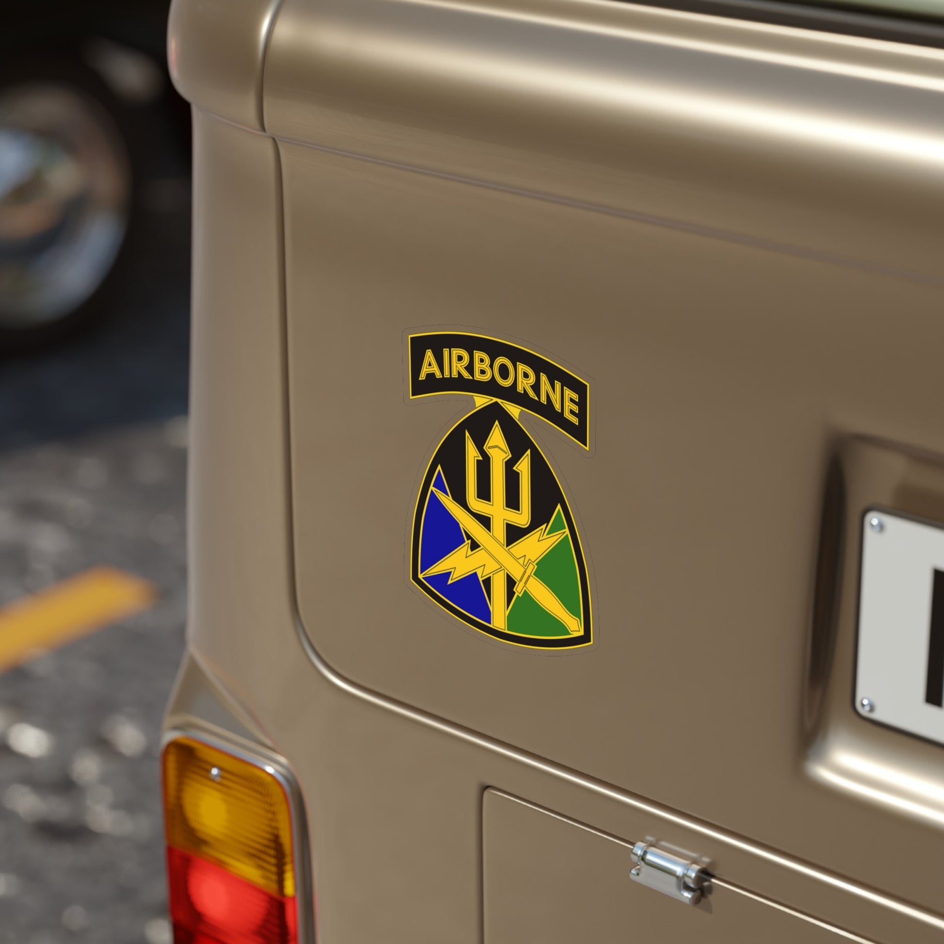 Special Operations Command Joint Forces Command (U.S. Army) Transparent STICKER Die-Cut Vinyl Decal-The Sticker Space