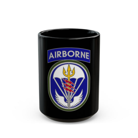 Special Operations Command South (U.S. Army) Black Coffee Mug-15oz-The Sticker Space