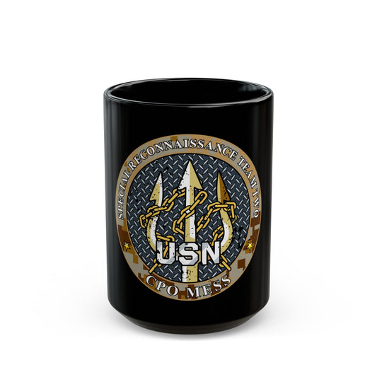 Special Reconnaissance Team 2 (U.S. Navy) Black Coffee Mug-15oz-The Sticker Space