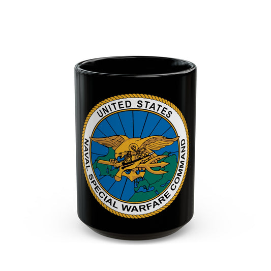 Special Warfare Command (U.S. Navy) Black Coffee Mug-15oz-The Sticker Space