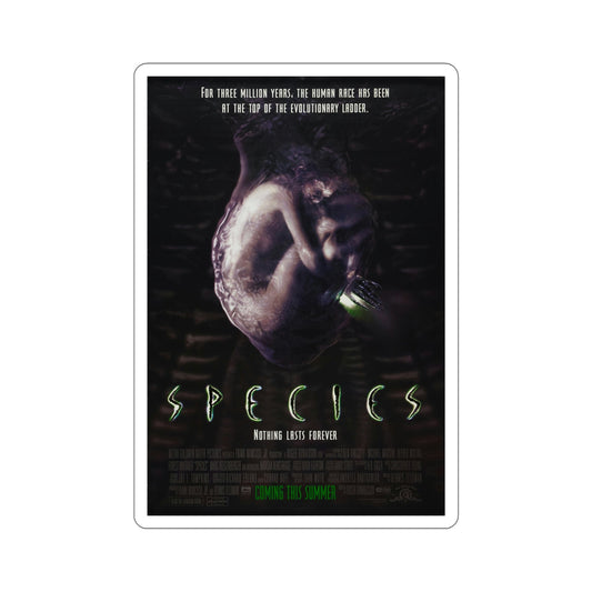 Species 1995 Movie Poster STICKER Vinyl Die-Cut Decal-6 Inch-The Sticker Space