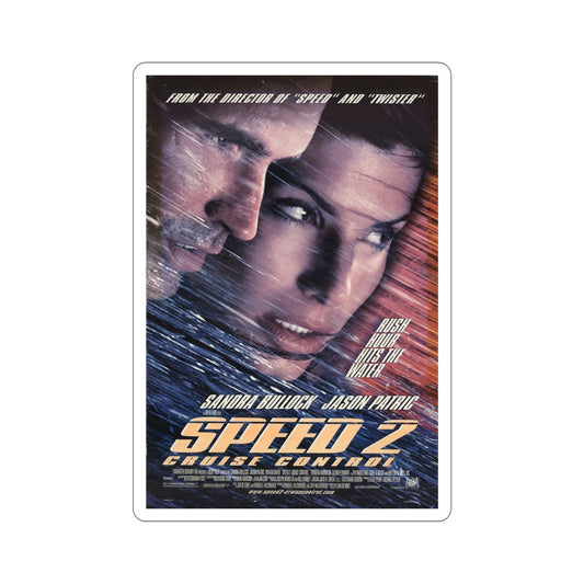 Speed 2 Cruise Control 1997 Movie Poster STICKER Vinyl Die-Cut Decal-6 Inch-The Sticker Space