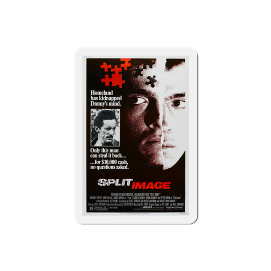 Split Image 1982 Movie Poster Die-Cut Magnet-2" x 2"-The Sticker Space