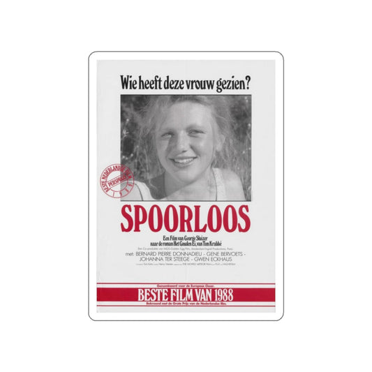 SPOORLOOS (THE VANISHING) 1988 Movie Poster STICKER Vinyl Die-Cut Decal-White-The Sticker Space