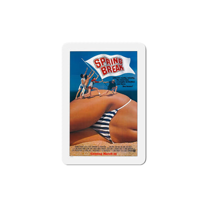 Spring Break 1983 Movie Poster Die-Cut Magnet-6 × 6"-The Sticker Space