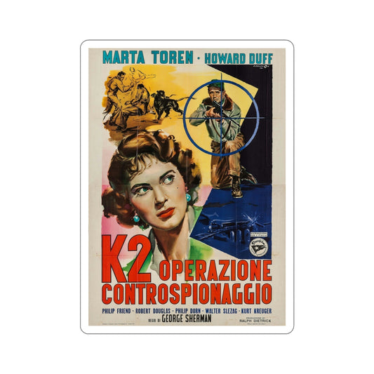 Spy Hunt 1950 v2 Movie Poster STICKER Vinyl Die-Cut Decal-6 Inch-The Sticker Space