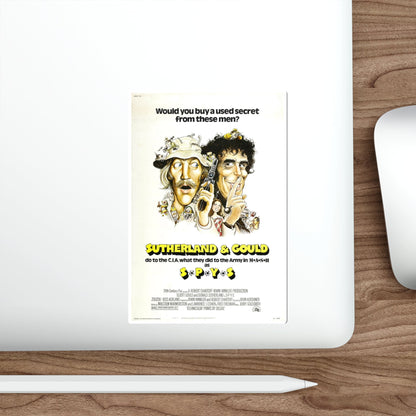 SPYS 1974 Movie Poster STICKER Vinyl Die-Cut Decal-The Sticker Space