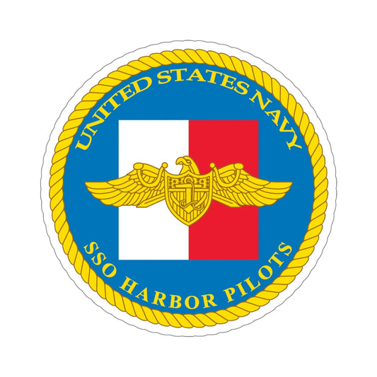 SSO Harbor Pilots (U.S. Navy) STICKER Vinyl Die-Cut Decal-6 Inch-The Sticker Space