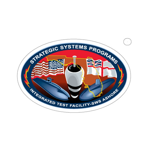 SSP ITFAC SWS Ashore (U.S. Navy) STICKER Vinyl Die-Cut Decal-6 Inch-The Sticker Space