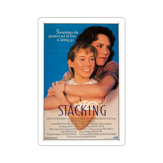 Stacking 1987 Movie Poster STICKER Vinyl Die-Cut Decal-6 Inch-The Sticker Space