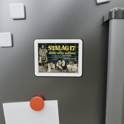 Stalag 17 1953 v2 Movie Poster Die-Cut Magnet-The Sticker Space