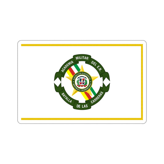 Standard of the Dominican Army Military Academy STICKER Vinyl Die-Cut Decal-6 Inch-The Sticker Space