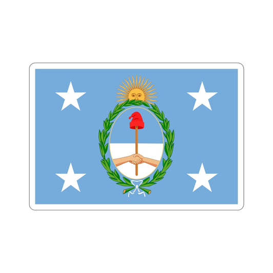 Standard of the President of Argentina Afloat STICKER Vinyl Die-Cut Decal-6 Inch-The Sticker Space