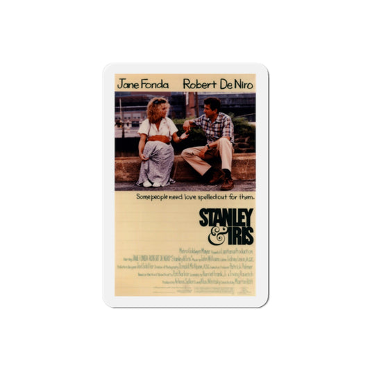 Stanley & Iris 1990 Movie Poster Die-Cut Magnet-2" x 2"-The Sticker Space