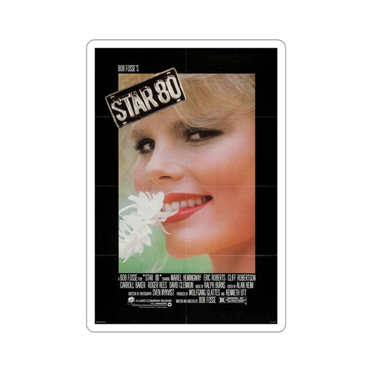 Star 80 1983 Movie Poster STICKER Vinyl Die-Cut Decal-6 Inch-The Sticker Space