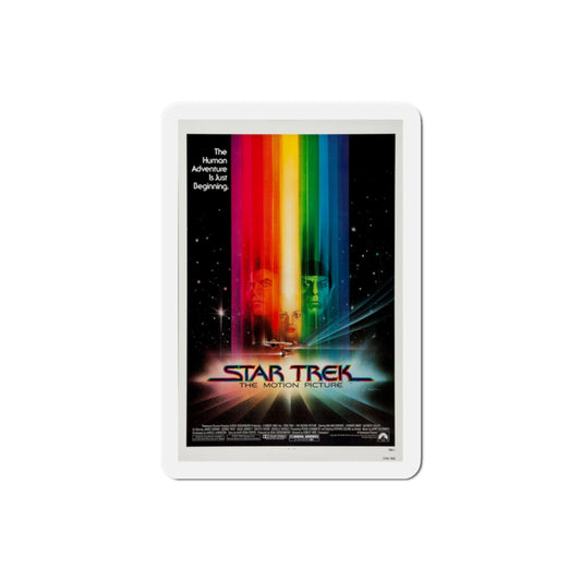 Star Trek The Motion Picture 1979 Movie Poster Die-Cut Magnet-2 Inch-The Sticker Space