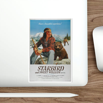 Starbird and Sweet William 1973 Movie Poster STICKER Vinyl Die-Cut Decal-The Sticker Space