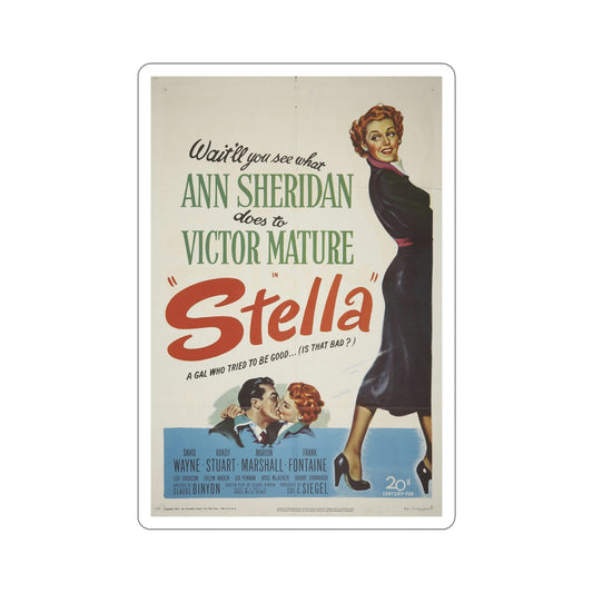 Stella 1950 Movie Poster STICKER Vinyl Die-Cut Decal-6 Inch-The Sticker Space