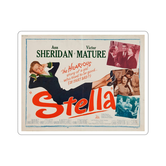 Stella 1950 v2 Movie Poster STICKER Vinyl Die-Cut Decal-6 Inch-The Sticker Space