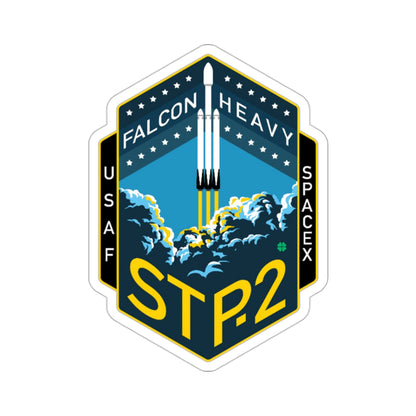 STP-2 (SpaceX) STICKER Vinyl Die-Cut Decal-2 Inch-The Sticker Space