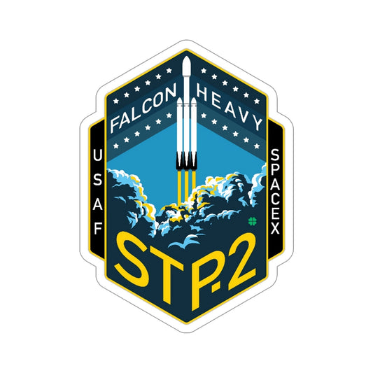 STP-2 (SpaceX) STICKER Vinyl Die-Cut Decal-6 Inch-The Sticker Space