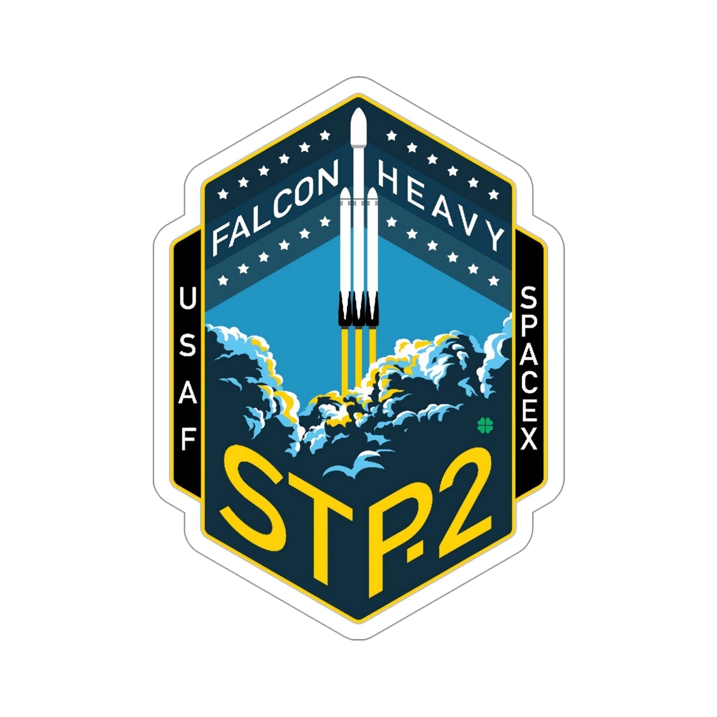 STP-2 (SpaceX) STICKER Vinyl Die-Cut Decal-6 Inch-The Sticker Space