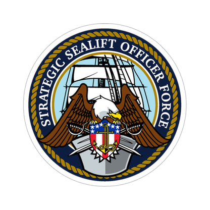 Strategic Sealift Officer Force (U.S. Navy) STICKER Vinyl Die-Cut Decal-2 Inch-The Sticker Space