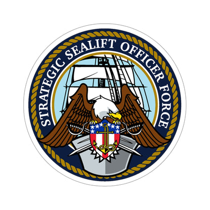 Strategic Sealift Officer Force (U.S. Navy) STICKER Vinyl Die-Cut Decal-5 Inch-The Sticker Space