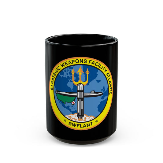 Strategic Weapons Facility Atlantic (U.S. Navy) Black Coffee Mug-15oz-The Sticker Space