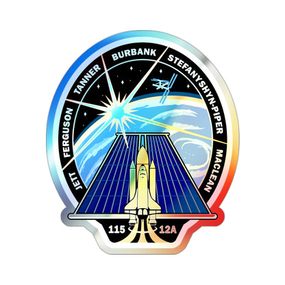 STS 115 (NASA) Holographic STICKER Die-Cut Vinyl Decal-2 Inch-The Sticker Space