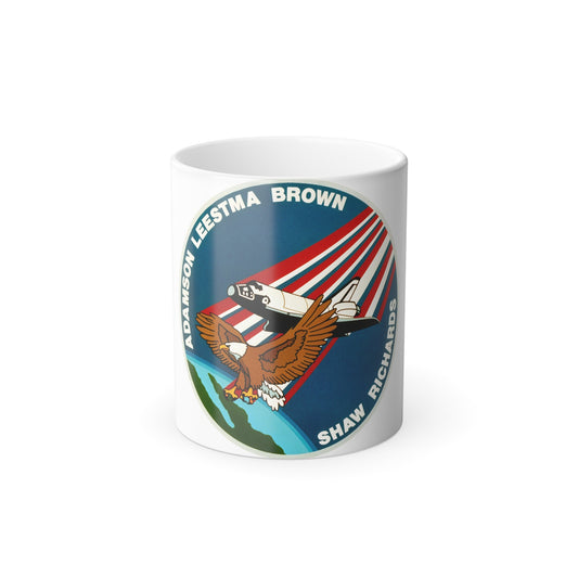STS 28 Patch NASA - Color Changing Mug 11oz-11oz-The Sticker Space