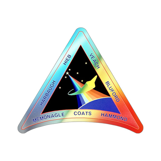 STS 39 (NASA) Holographic STICKER Die-Cut Vinyl Decal-6 Inch-The Sticker Space
