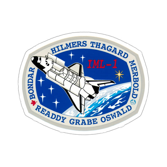 STS 42 Patch NASA STICKER Vinyl Die-Cut Decal-6 Inch-The Sticker Space