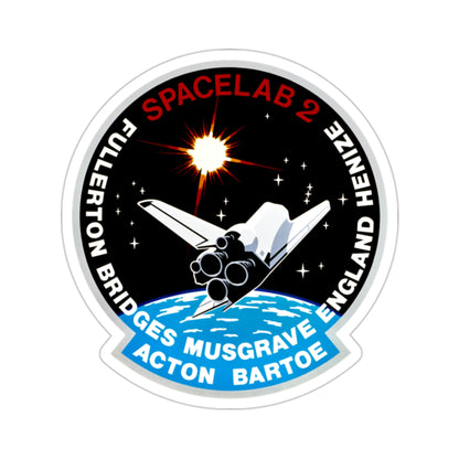 STS 51 F Patch NASA STICKER Vinyl Die-Cut Decal-2 Inch-The Sticker Space