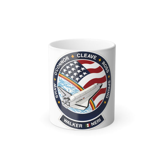 STS 61 b Patch NASA - Color Changing Mug 11oz-11oz-The Sticker Space