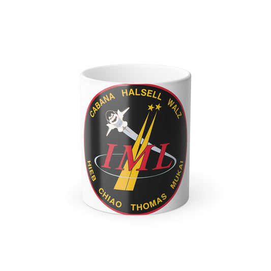 STS 65 Patch NASA - Color Changing Mug 11oz-11oz-The Sticker Space