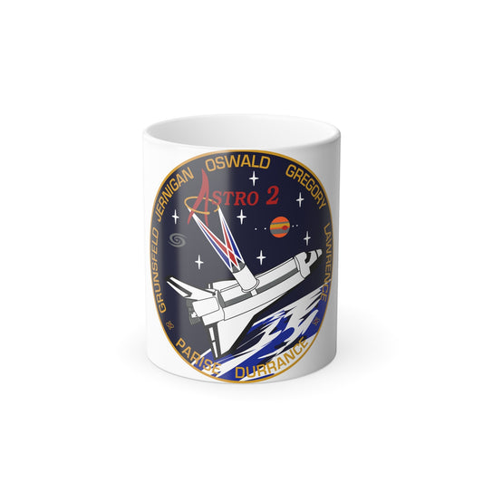 STS 67 Patch NASA - Color Changing Mug 11oz-11oz-The Sticker Space