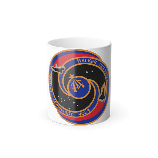 STS 69 Patch NASA - Color Changing Mug 11oz-11oz-The Sticker Space