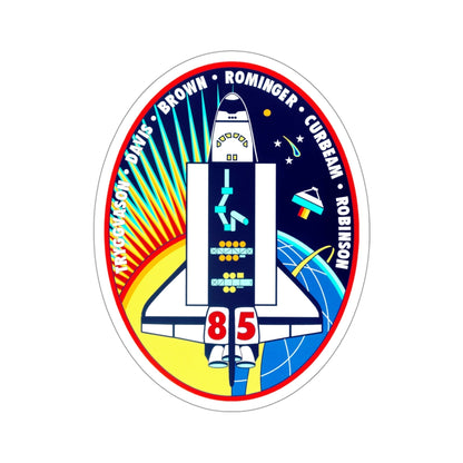 STS 85 Patch NASA STICKER Vinyl Die-Cut Decal-4 Inch-The Sticker Space