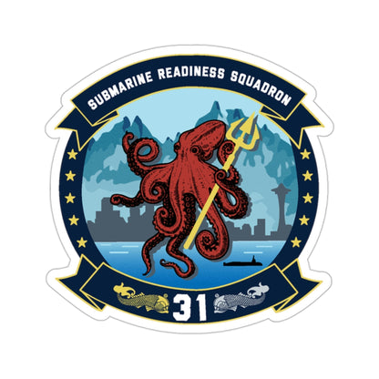 Submarine Readiness Squadron 31 (U.S. Navy) STICKER Vinyl Die-Cut Decal-2 Inch-The Sticker Space