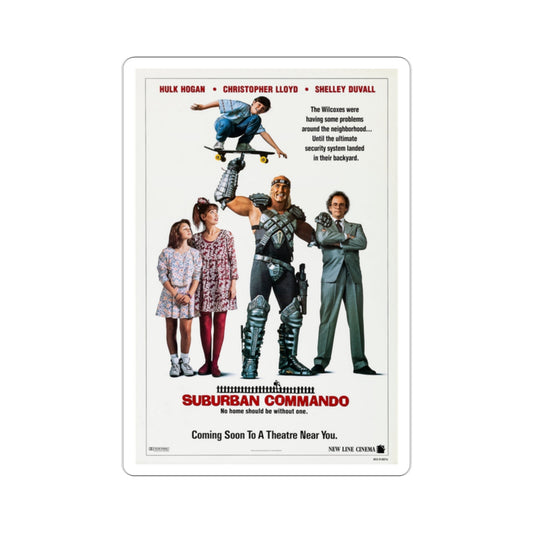 Suburban Commando 1991 Movie Poster STICKER Vinyl Die-Cut Decal-2 Inch-The Sticker Space