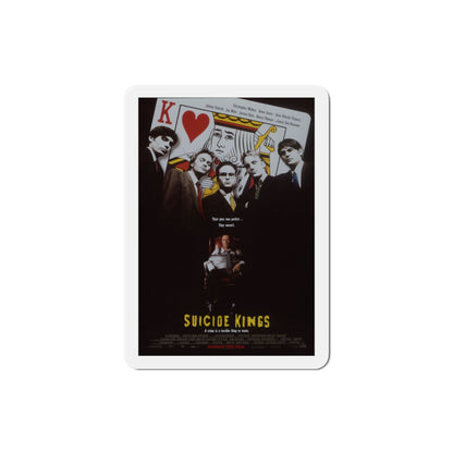 Suicide Kings 1997 Movie Poster Die-Cut Magnet-3" x 3"-The Sticker Space