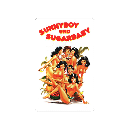SUNNYBOY AND SUGAR BABY 1979 Movie Poster STICKER Vinyl Die-Cut Decal-White-The Sticker Space