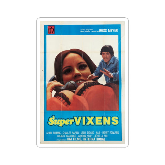 Supervixens 1975 5 Movie Poster STICKER Vinyl Die-Cut Decal-6 Inch-The Sticker Space