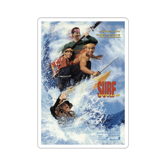 Surf Ninjas 1993 Movie Poster STICKER Vinyl Die-Cut Decal-6 Inch-The Sticker Space