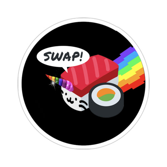 SUSHISWAP SUSHI (Cryptocurrency) STICKER Vinyl Die-Cut Decal-2 Inch-The Sticker Space