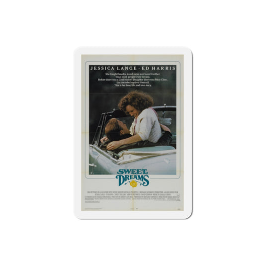 Sweet Dreams 1985 Movie Poster Die-Cut Magnet-2" x 2"-The Sticker Space