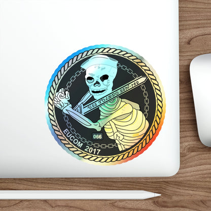 Sword of Freedom Skeleton SSN 769 (U.S. Navy) Holographic STICKER Die-Cut Vinyl Decal-The Sticker Space